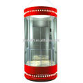 High quality panoramic elevator with machine room